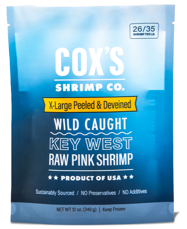 Cox's Shrimp Co. Packaging XL