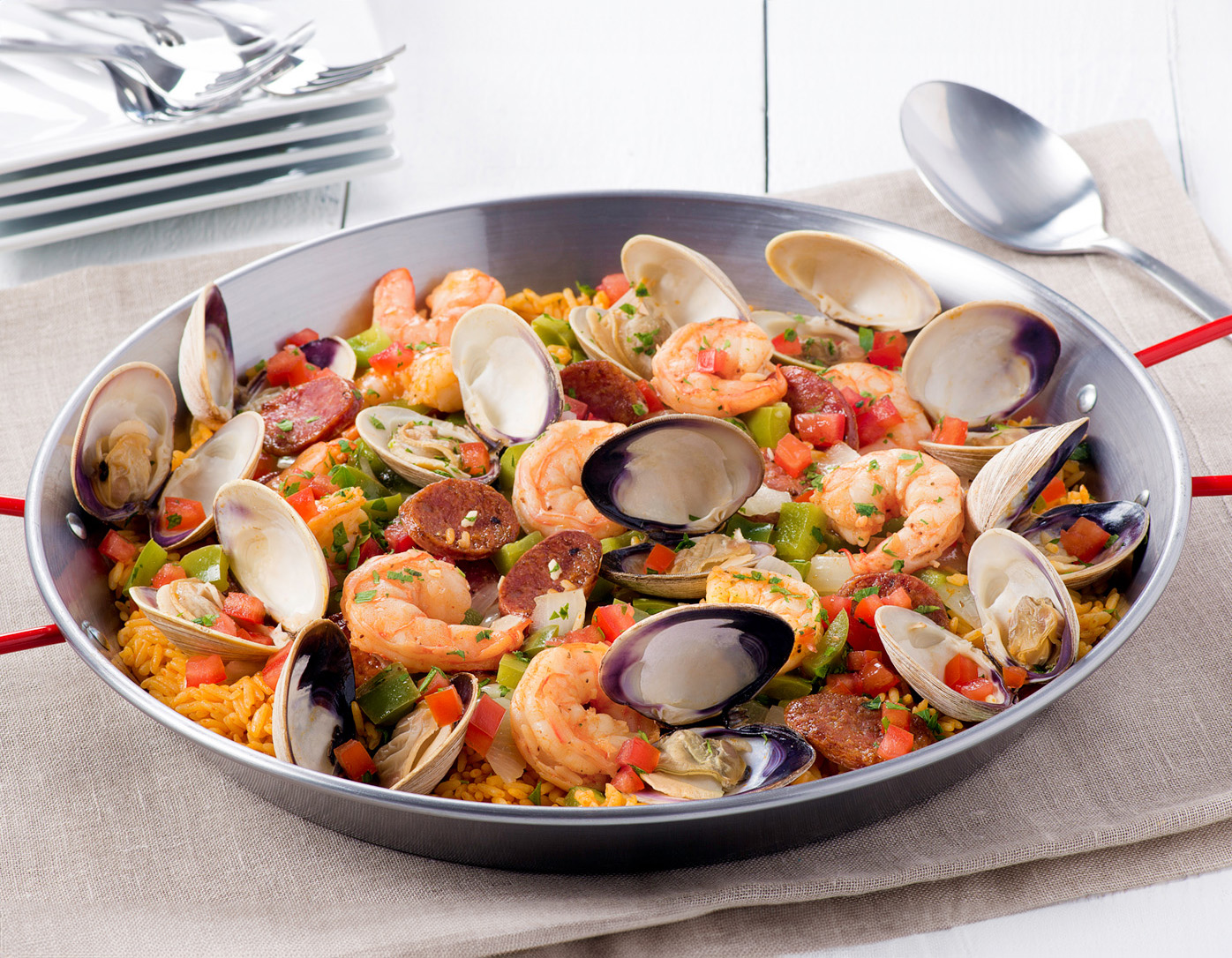 Featured image of Florida Shrimp and Clams over Rice